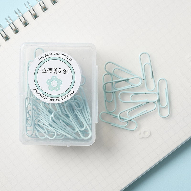 Macaron Paper Clips Box