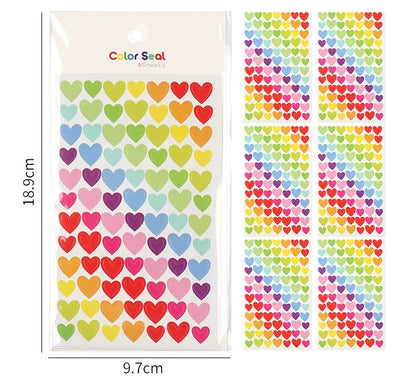 Colorful Shapes Sticker Sheets