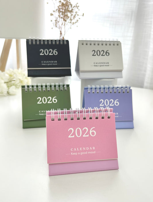 2026 Small Desk Calendar