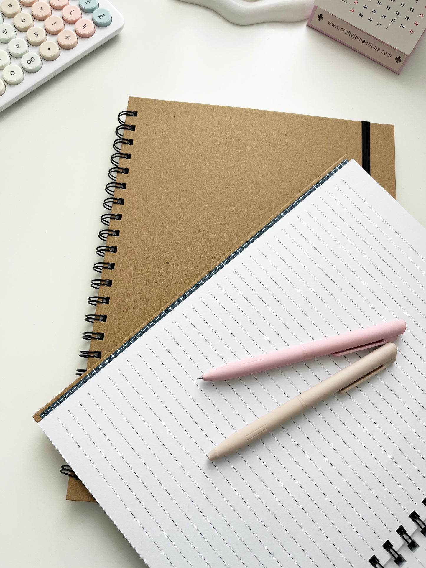 A4 Spiral Lined Notebook