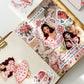 Strawberry Girl Spread Material Pack