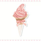 Pink Cake Sticky Notes
