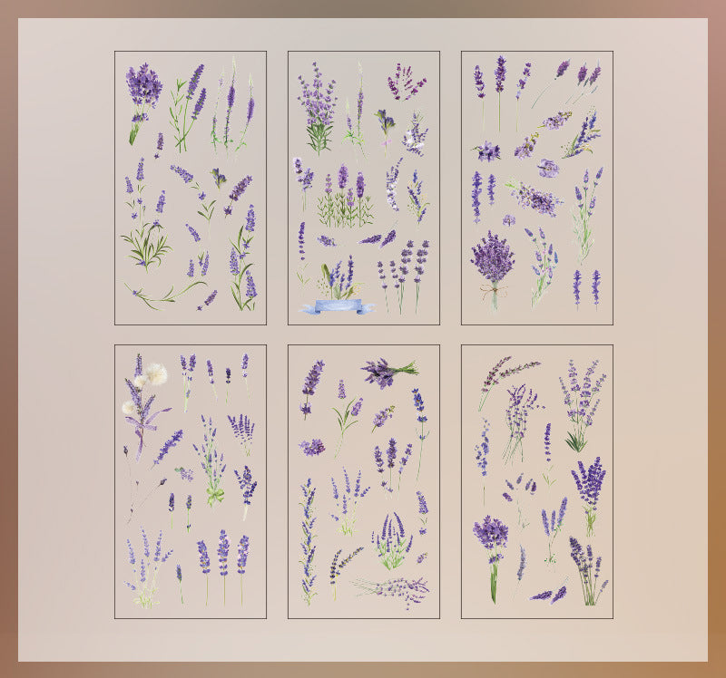 Nature Series Flower Stickers