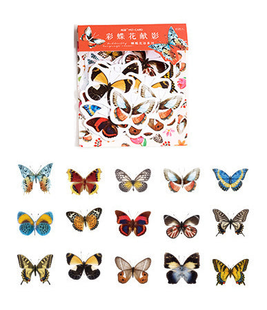 Butterfly Whispers Stickers Set