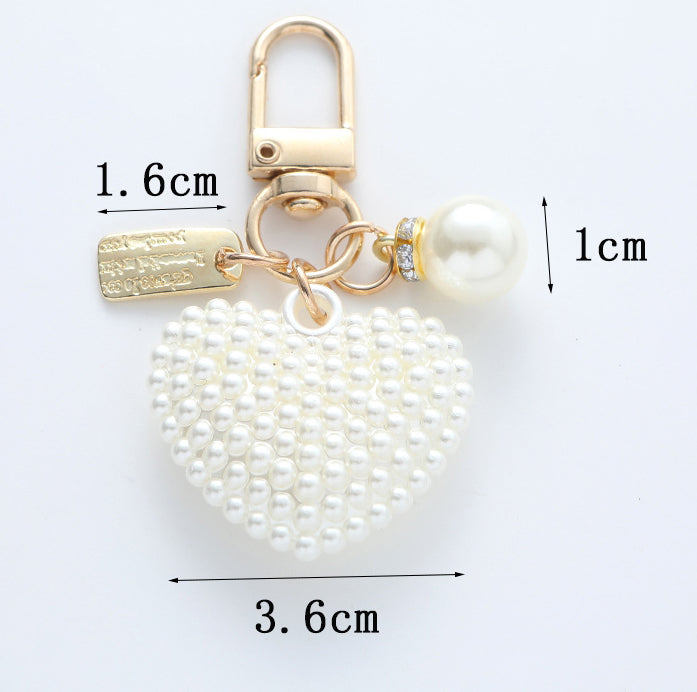 Pearl Love Keychain