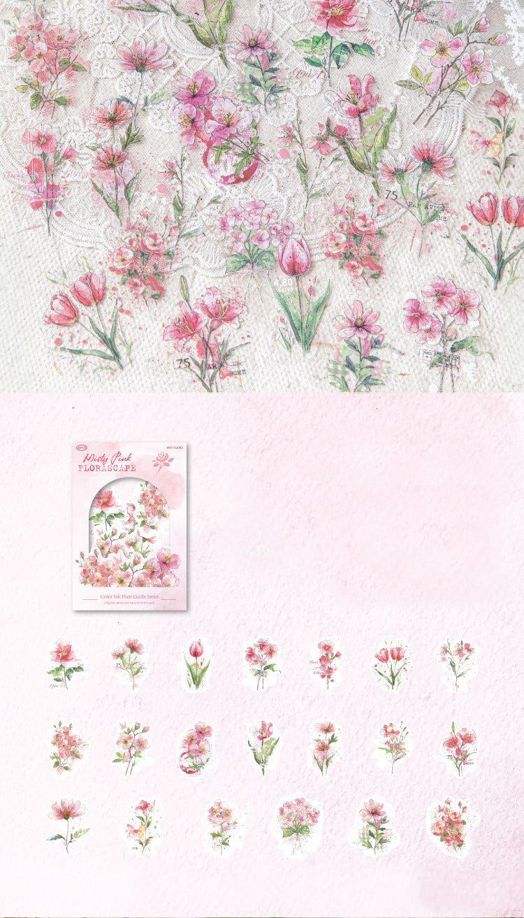 Flowers PET Stickers