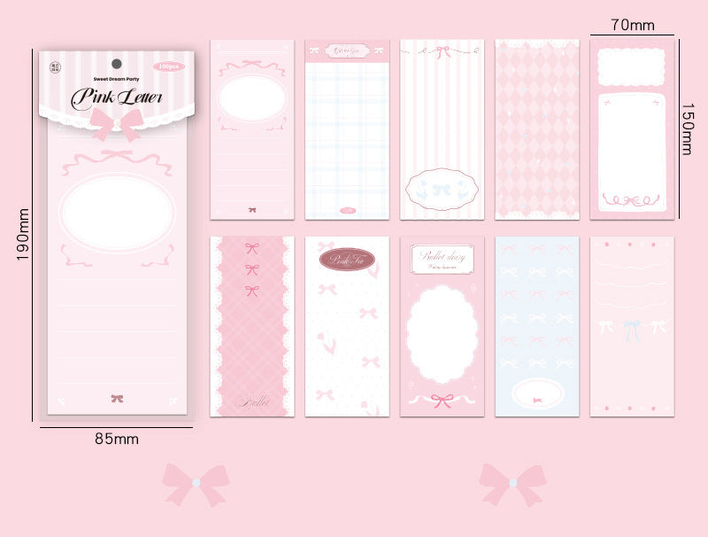 Sweet Dream Party Paper Pad