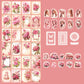 Love & Roses Deco Papers & Stickers Set