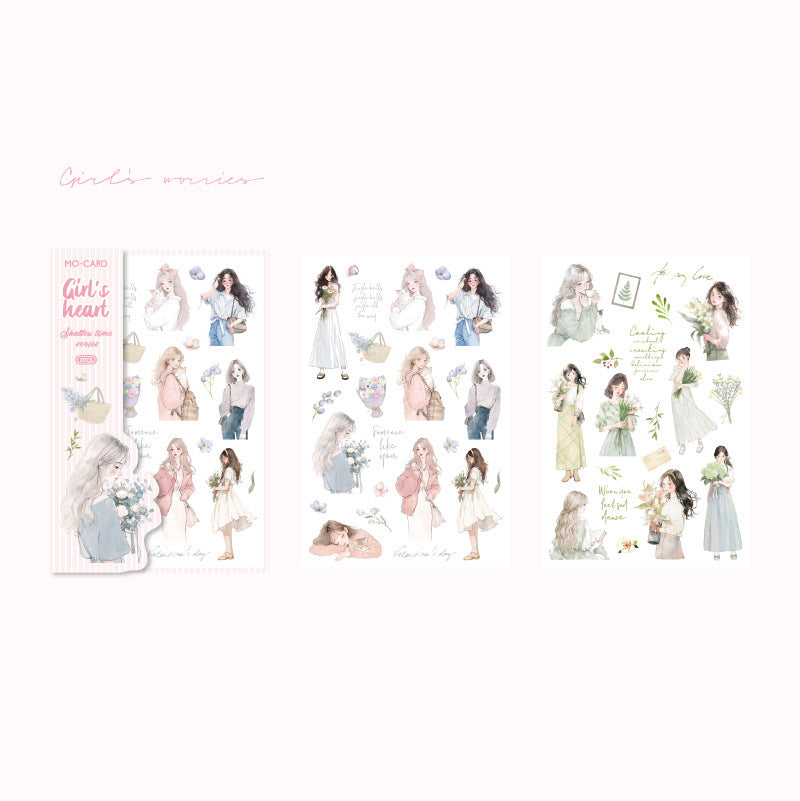 Shallow Time Transfer Stickers