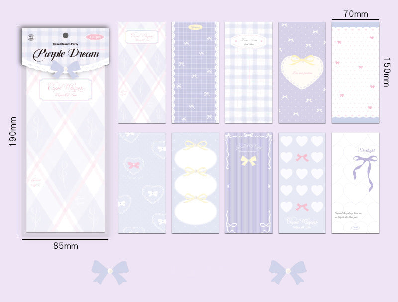 Sweet Dream Party Paper Pad