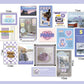 Space Time Mail Stickers Pack