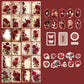 Love & Roses Deco Papers & Stickers Set