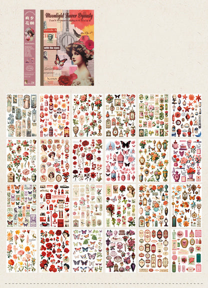 Nostalgic Journal Series Stickers Book