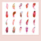 Feather Fantasy PET Stickers
