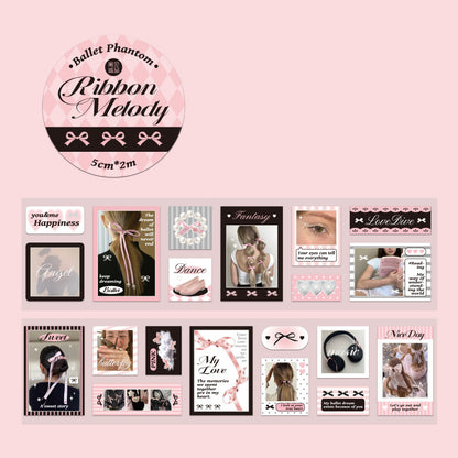 Ballet Love Stickers Roll