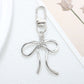 Bow Metal Keychain