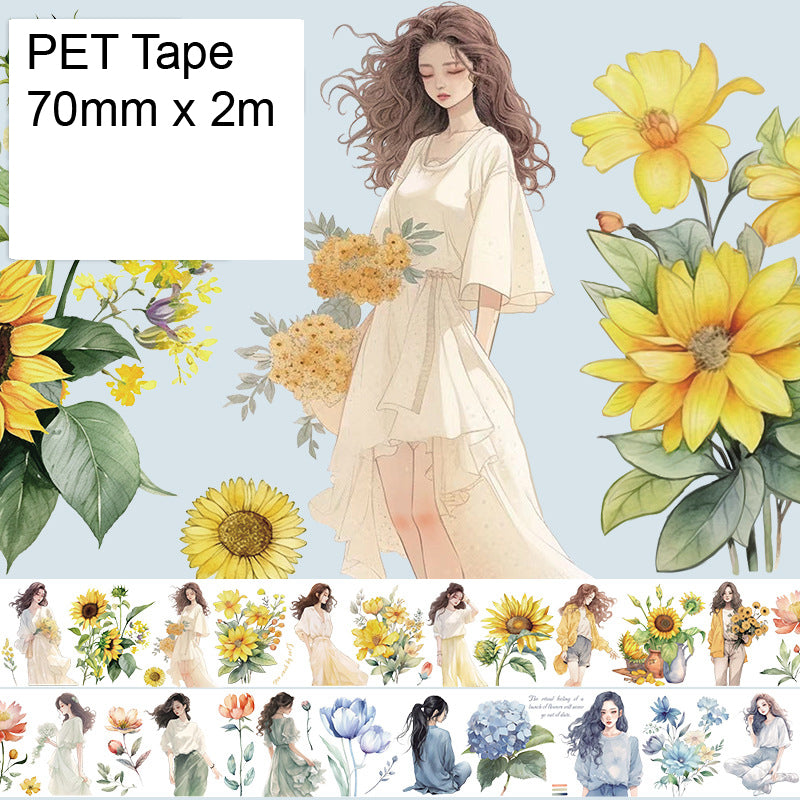 Flower Girl PET Tape