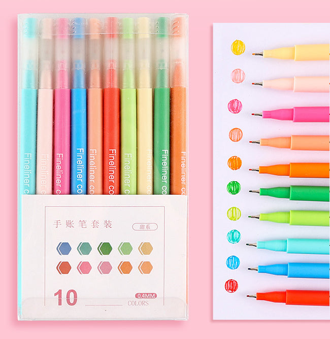 Fineliner Color Pen Set