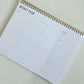 A4 Spiral Weekly Planners