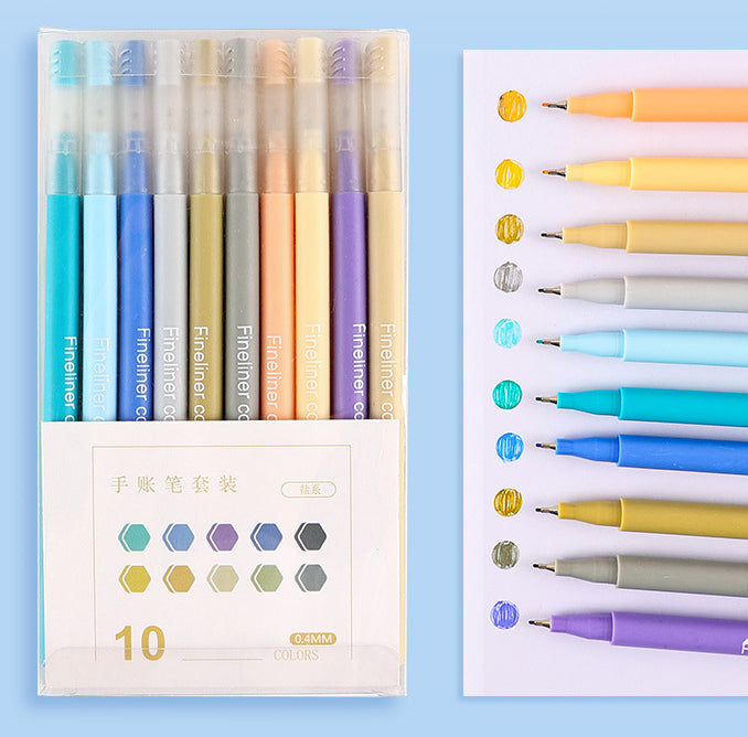 Fineliner Color Pen Set