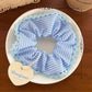 Blue Coquette Scrunchies
