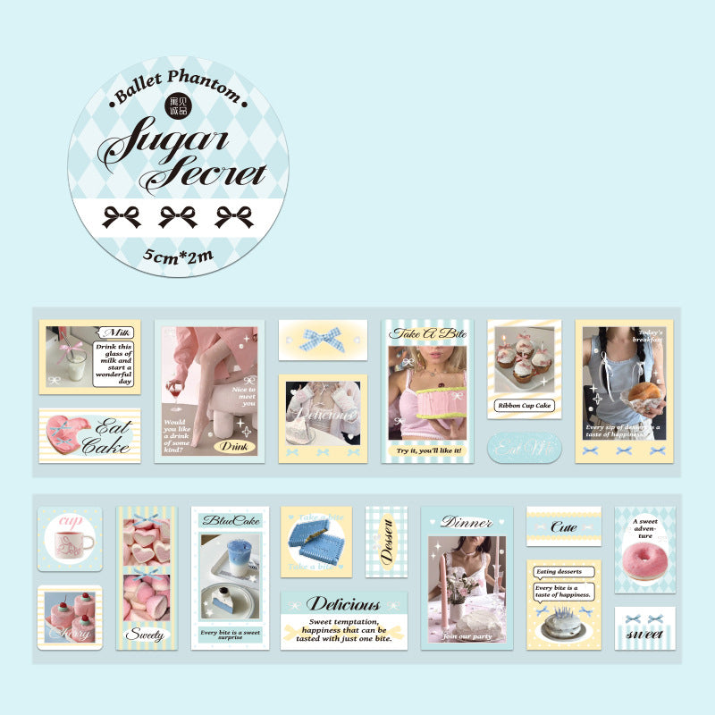 Ballet Love Stickers Roll