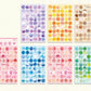 Colorful Dot Sticker Sheets