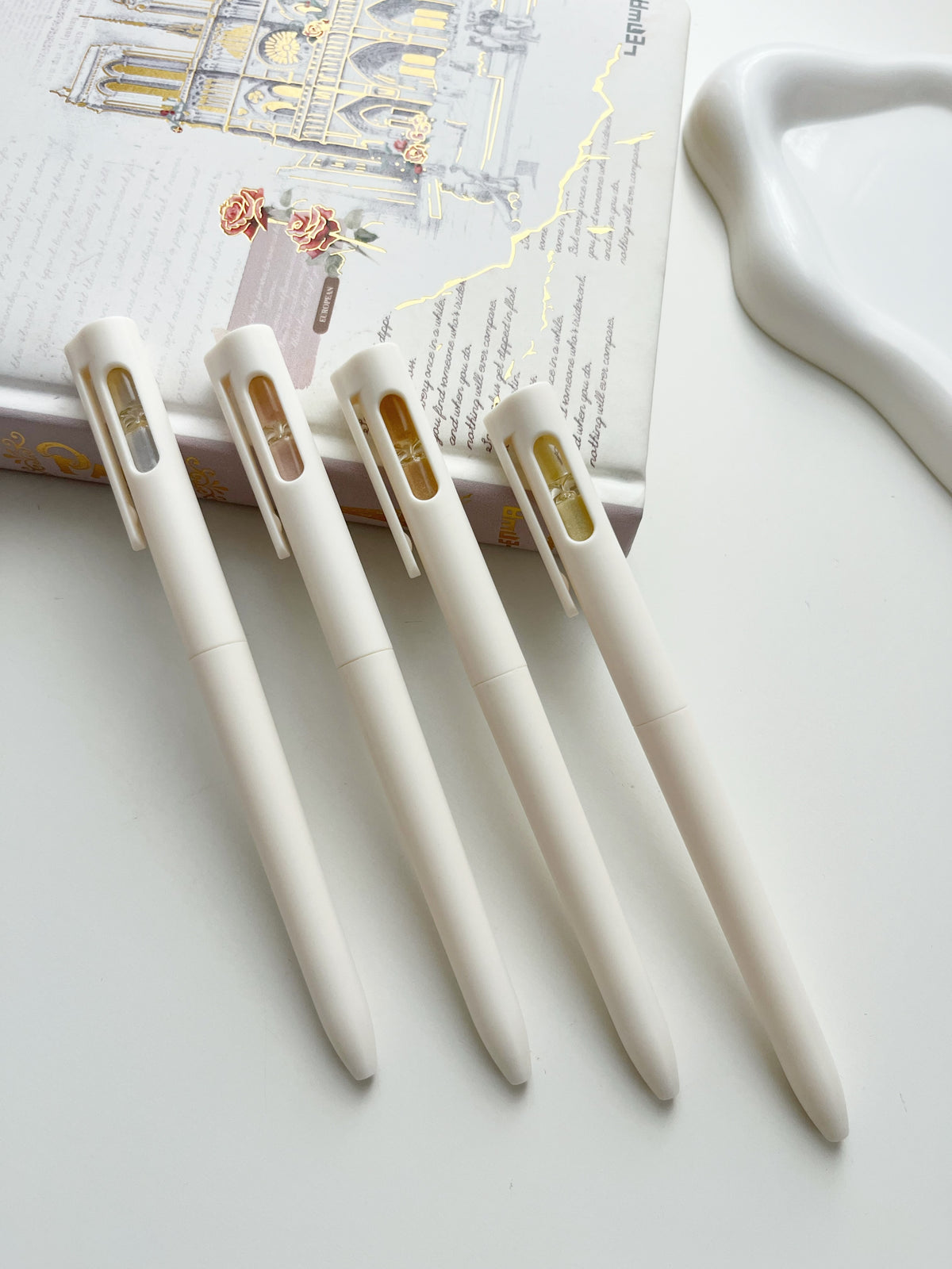 Hourglass Pen Set