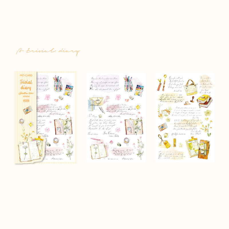 Shallow Time Transfer Stickers