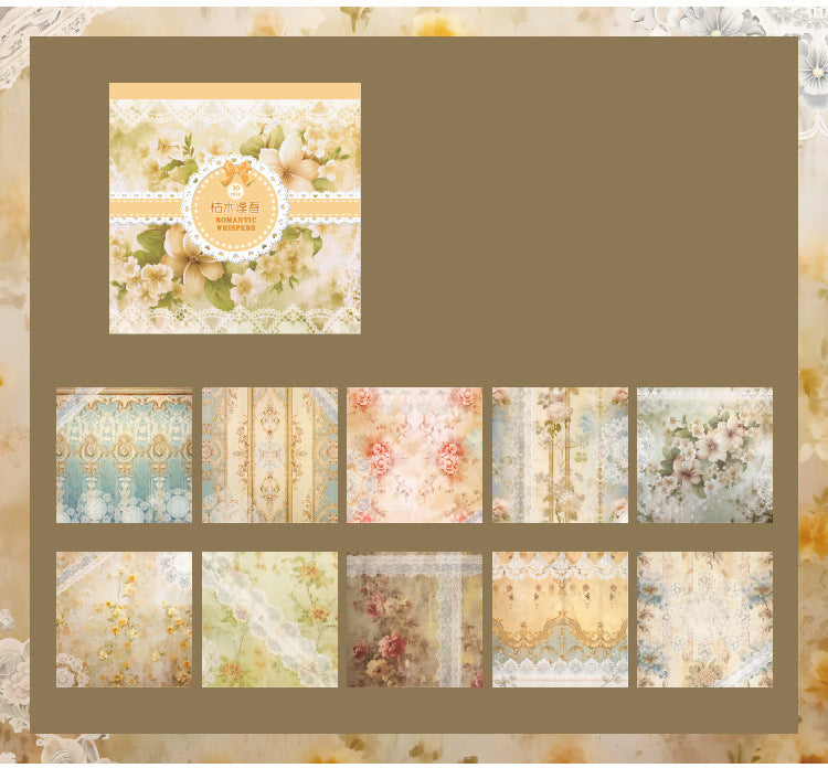 Romantic Whispers Paper Pad