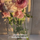 Clear Book Vase