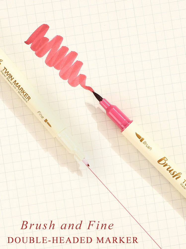 Twin Head Brush Pen Small Set