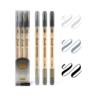 Twin Head Brush Pen Small Set