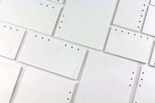 Loose Leaf A5 Notebook Refill Paper