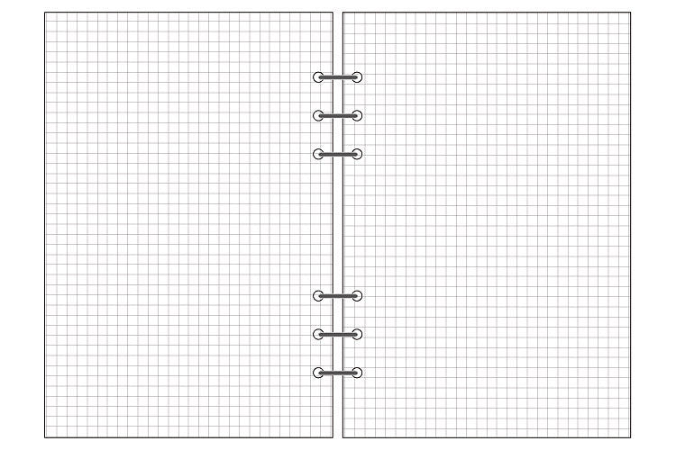 Loose Leaf A5 Notebook Refill Paper