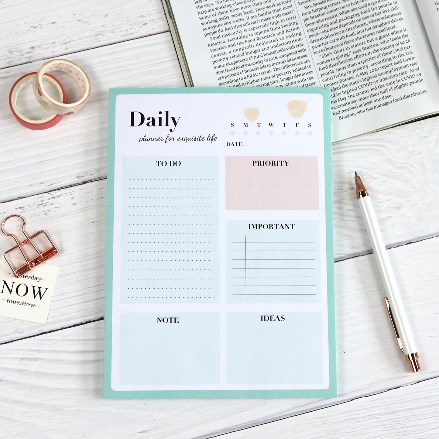 Daily & Weekly Planner - Morandi Series