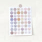 Morandi Dot Stickers