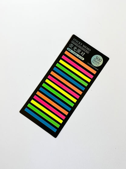 Sticky Text Highlighter Strips